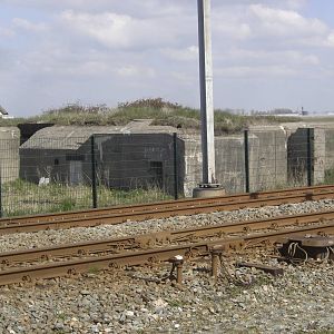 Bunkers of the Atlantic Wall,Hoek van Holland, Netherlands