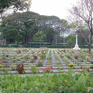 Bridge on the River Kwai - Kanchanaburi War Cemetery