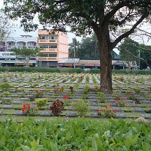 Bridge on the River Kwai - Kanchanaburi War Cemetery