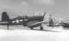 2Lt Whisenhant taxies his F4U-4 VMF-222 Okinawa 1945.jpg