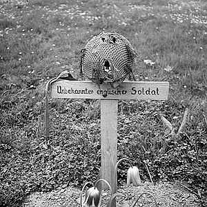 Dead British Paratrooper